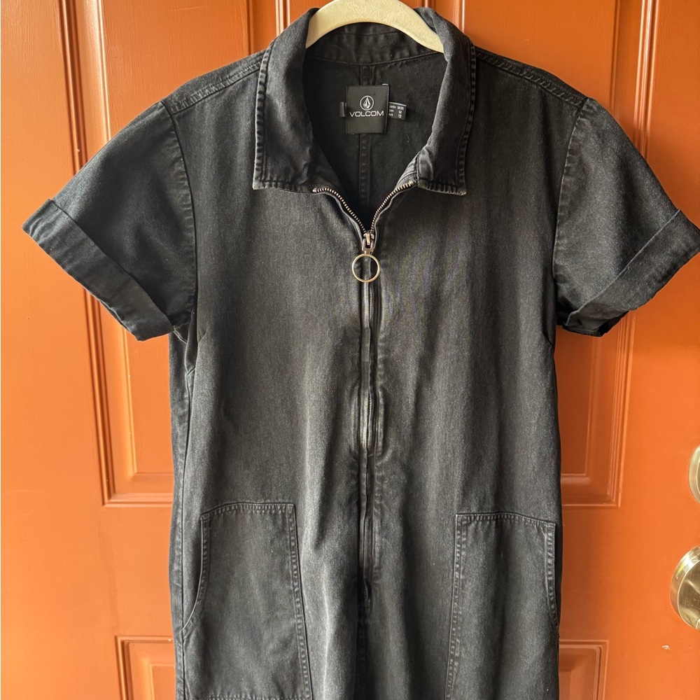 VOLCOM DENIM JUMPSUIT/COVERALLS